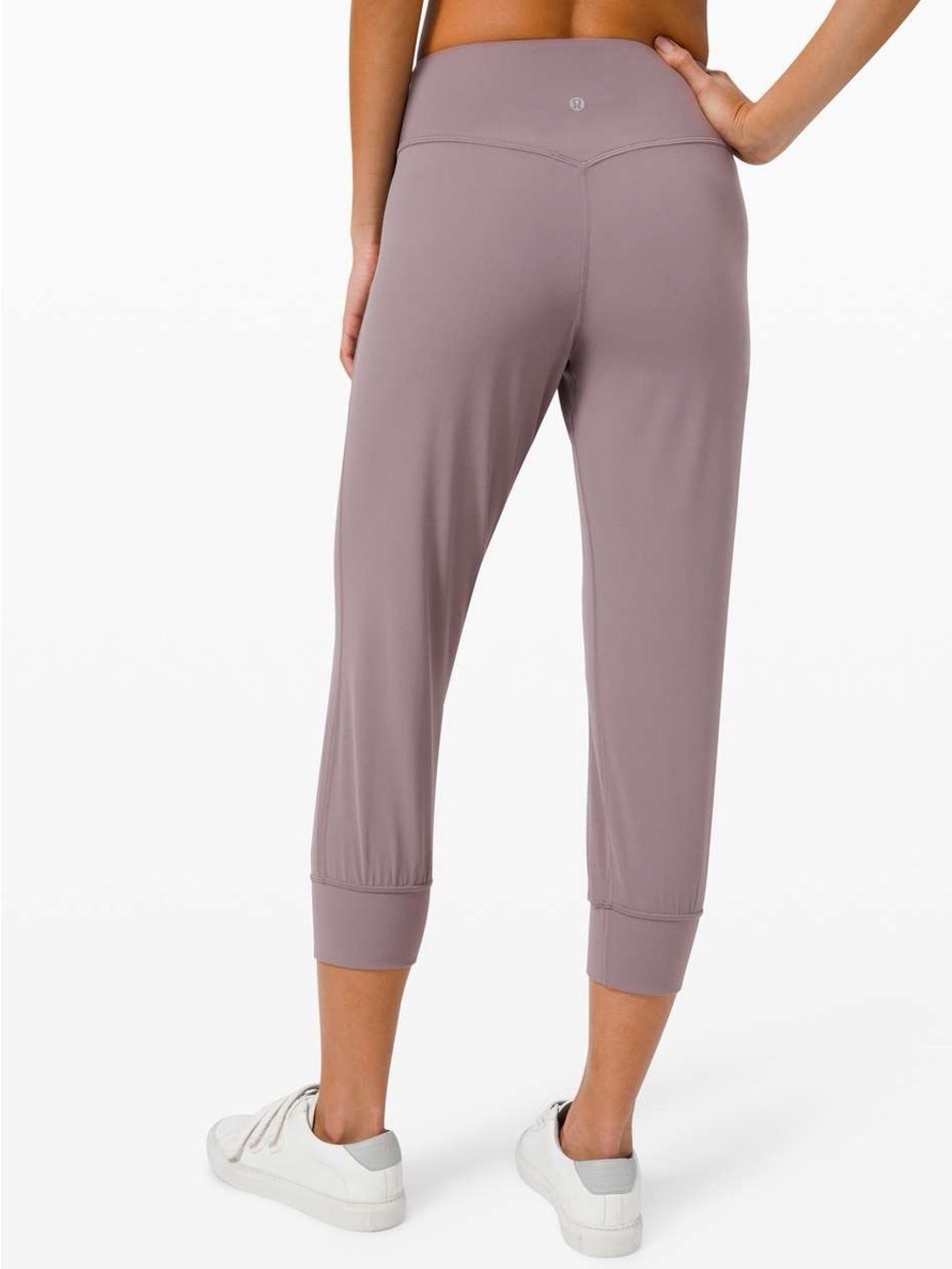 Lululemon Align High Rise Jogger Crop Pant Purple Lunar Rock Size 8 - Picture 3 of 10